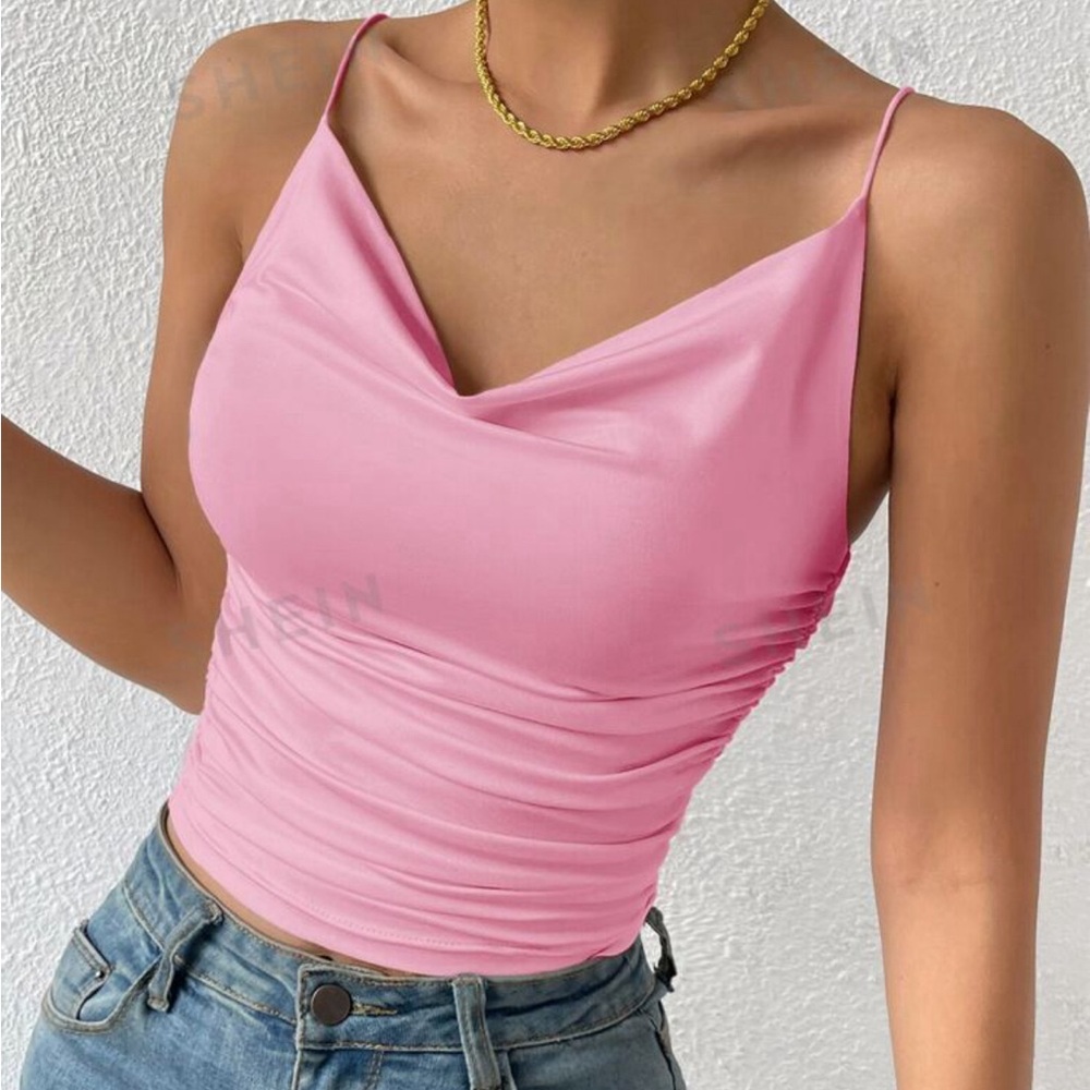 Pink blouse